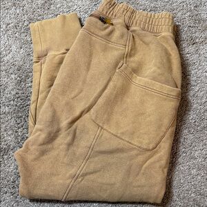 Tan Harem Jogger Sweatpants